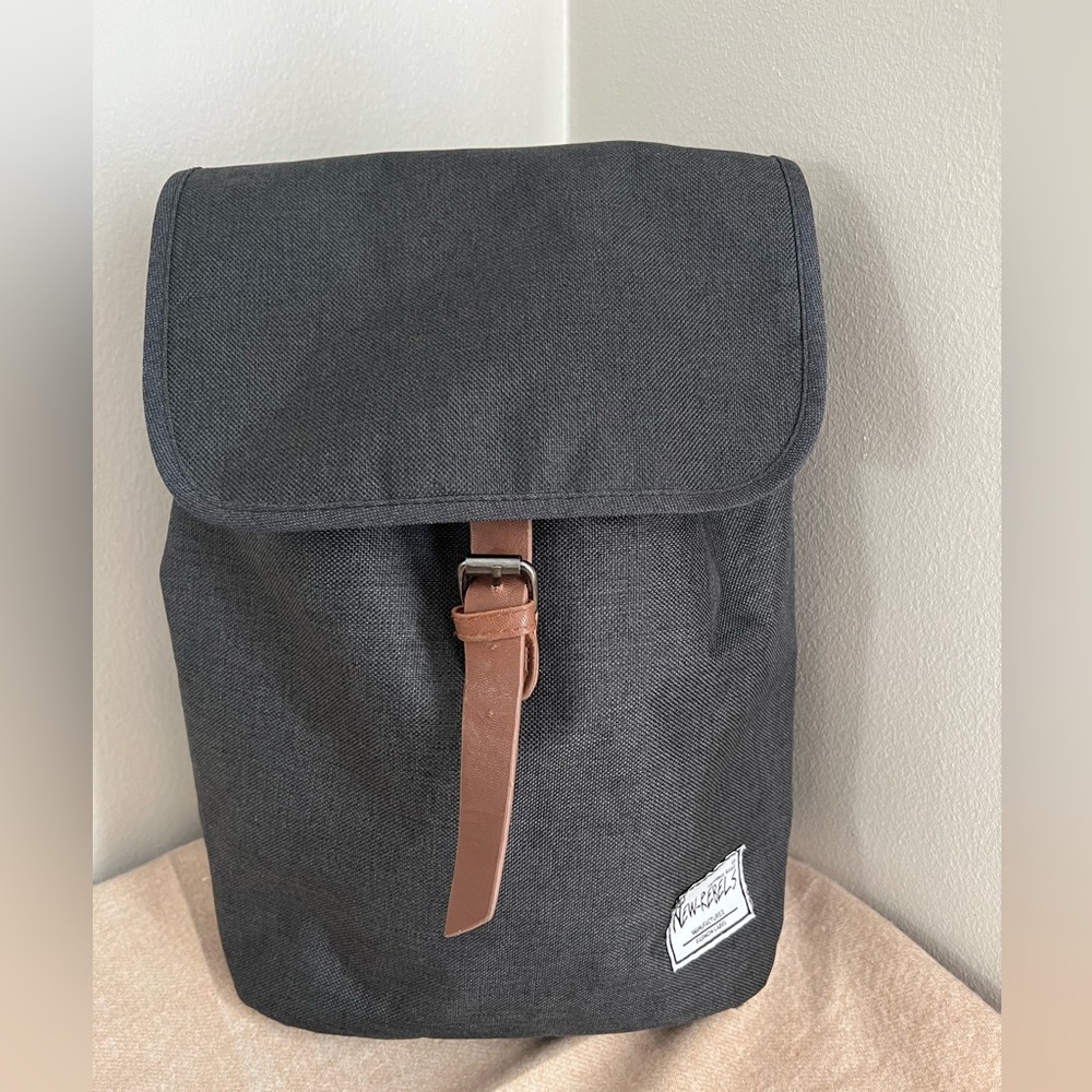 New Rebel Dark Gray Canvas Backback - barely used and looks new!